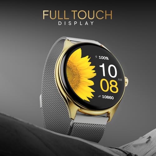 Image of Fire-Boltt Phoenix Ultra Round Smart Watch 1.39 inch with Bluetooth Calling, AI Voice Assistant, SpO2 & Heart Rate Monitor, 120+ Sports Modes, IP67 Waterproof Metal Smart Watch for Men & Women - Grey