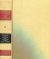 American Law and Procedure, Volume XI: Evidence, Common Law and Equity Pleading, Practice, Legal Ethics (11) B005F152I4 Book Cover