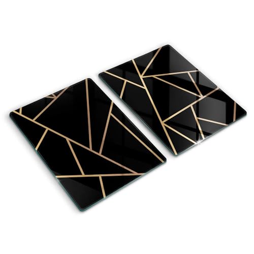 Protection plaque cuisson induction résistante aux chocs Wallfluent 2 pièces 40x52 - 2