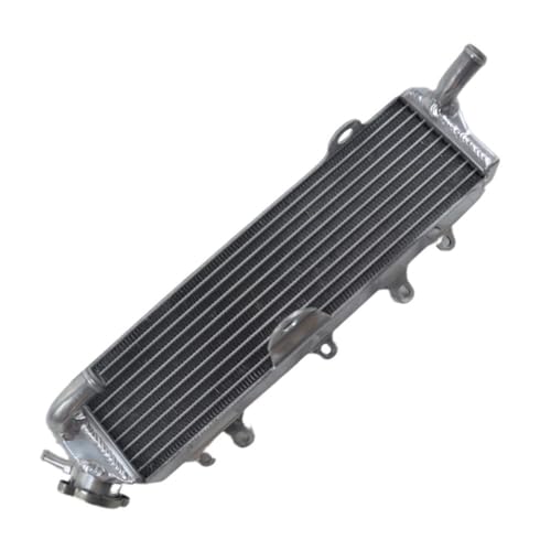 Radiador KX125 completo de aluminio con alta disipación térmica