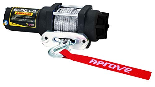 Winche eléctrico ATV/UTV 3500 lbs con cuerda sintética Dyneema miniatura 2