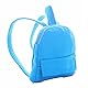 TOYANDONA Puppenrucksack Münzkoffer Kleine Puppentasche Mini-Puppen-Geldbörse Schultasche Büchertasche für Mädchen Stoff Handbuch Lippenstift