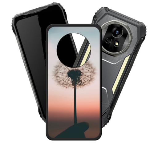 LCEHTOGYE �K�p Blackview Xplore 2 Projector�p�P�[�X�A�K�p Blackview Xplore 2 Projector (6,73")�ƌ݊����̂��钴���^�u���b�N�\�t�gTPU�V���R���Q���P�[�X�ی�J�o�[- LH37