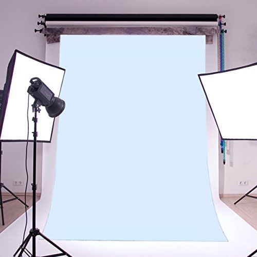 Lb Pure Color Portrait Backdrop For Photography 5X7Ft Baby Blue Photo Background Studio Prop Vinyl Customized #TOP29