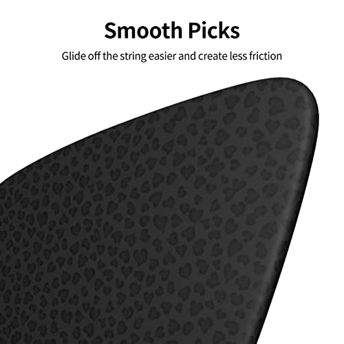 Ensemble de 6 médiators de guitare à motif léopard noir pour guitare acoustique, guitare électrique, basse, ukulélé… - Les Beatles, Paul McCartney, John Lennon, RIngo Starr, George Harrison Ensemble de 6 médiators de guitare à motif léopard noir pour guitare acoustique, guitare électrique, basse, ukulélé… – Image 7