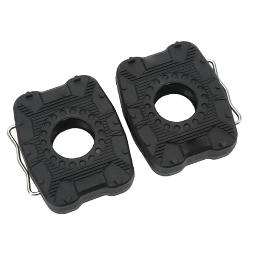Pedal Converter, Clipless to Flat Adapter, Skid, Durably Nylon and Aluminum Alloy, Installation and Portability, 154g Lightweight, Black2