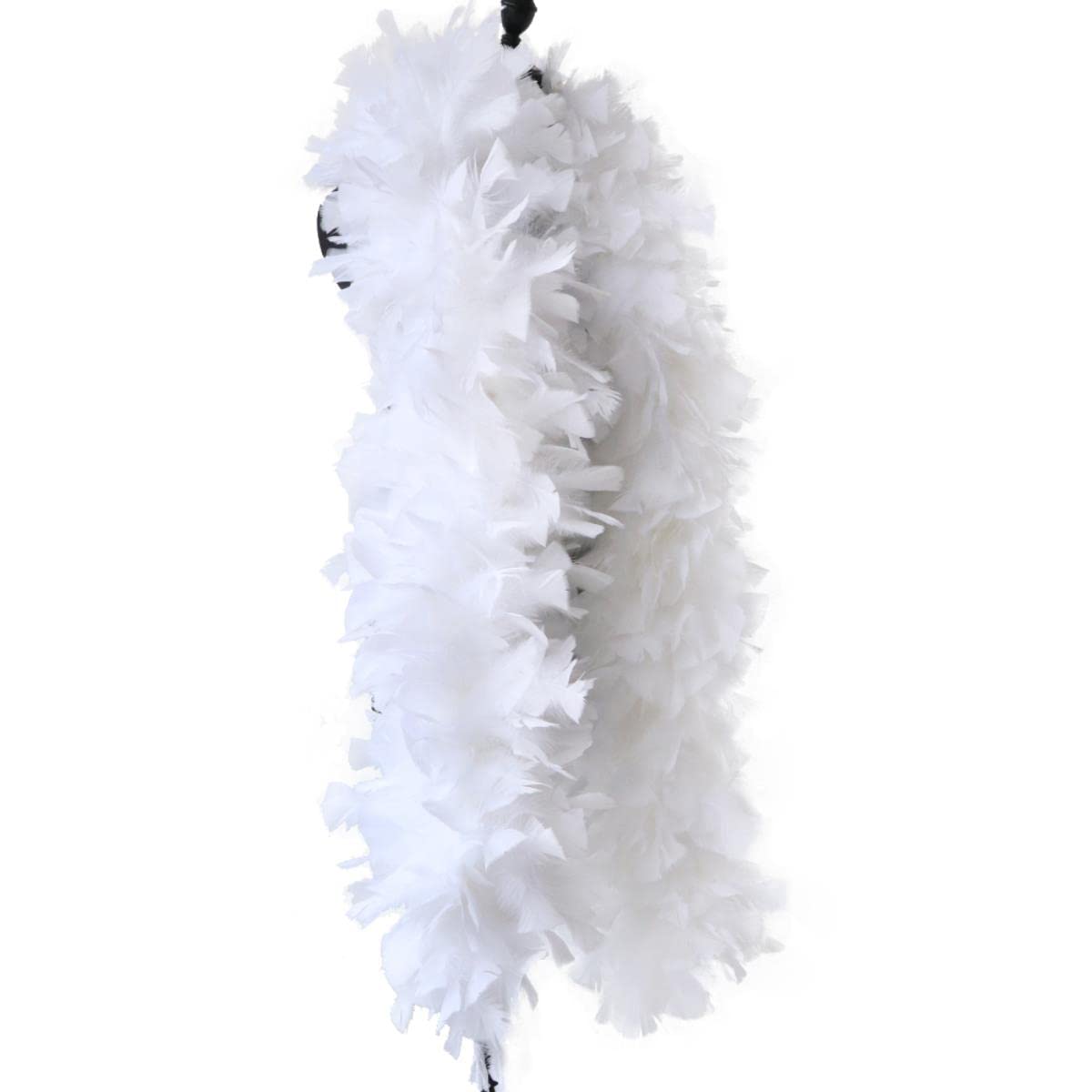 2 Meter brauner Truthahn-Federboa, großer, Flauschiger Federschal für Cosplay, 200 g, Kostüm, Kleidung, Dekoration, Plume Boas, 14,2 Meter