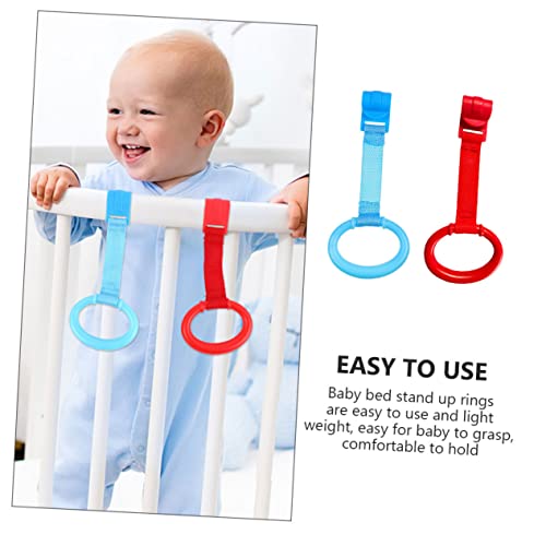 Veemoon Colored Zip Ties 2Pcs Hooks For Hanging Garland Bed Cart Ring Hook Up Plastic Rings Baby Baby Rings #TOP3