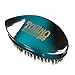 Torino Pro Curve Wave brush #156- Medium 100% Boar Bristle Curved 360 Wave Palm Brush - Great for laying down 360 waves and use before using wave cap or durag - Luxury wave brush for men 360
