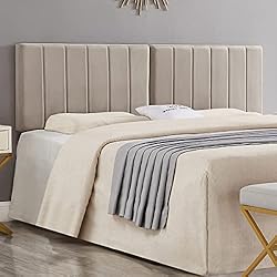 Floating wall mounted headboard