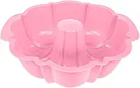 Forma Pudim Pudinzeira 1,8LT Vai ao Microondas Resistente (Rosa)