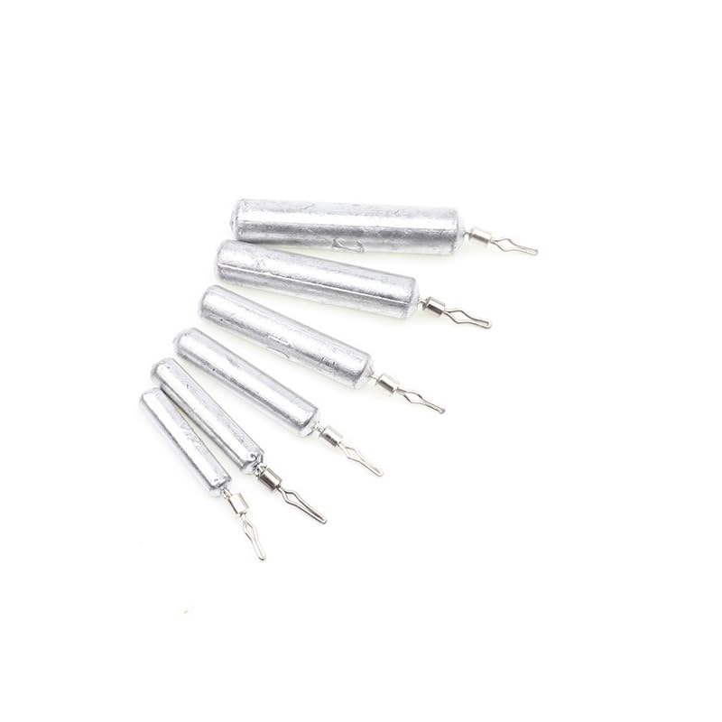 20 pesas largas para pesca, 1/8oz-3/4oz, 20 piezas miniatura 7