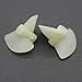 10 Pairs Propellers 2-Blade for RC Boat Model Ship 22mm White Nylon Props for 2mm Shaft