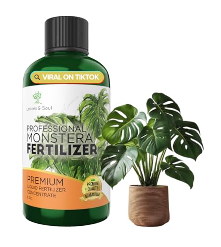 Professional Monstera Plant Fertilizer | 3-1-2 Concentrate for Plants and