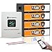 ECO-WORTHY 10240Wh Home Backup Power,48V 200Ah (4Pack 48V 50AH) LiFePO4 Solar Batteries+5000W Off-Grid Inverter Charger,AC/Photovoltaic Charging,Home Backup Battery,for off-Grid,Power Outage,Emergency