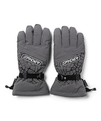 Spyder Mens Overweb Gore-Tex Ski Glove, Polar, S