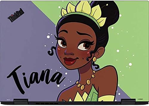 Skinit Decal Laptop Skin Compatible with Thinkpad X1 Yoga (3rd Gen 2018) - Officially Licensed Disney Princess Tiana Art Design