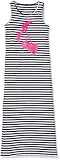 cherry kleid Elastische Baumwolle NAME IT Mädchen NKFVIPPA SL Maxi Dress NOOS Kleid, Weiß (Bright White Print: Cherry), (Herstellergröße: 134)