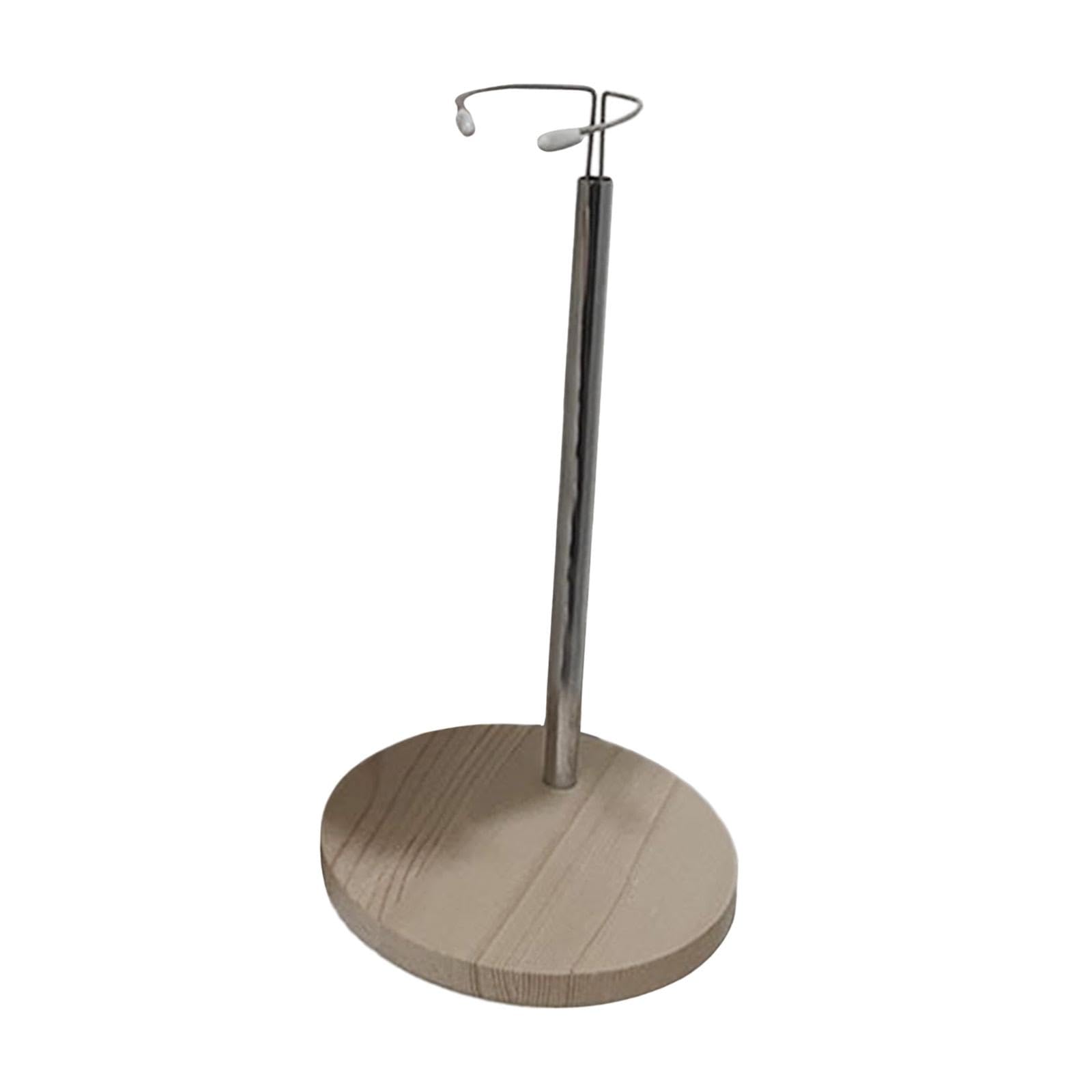 Soporte de Exhibición para Miniaturas a Escala 1/3 con Base de Madera para Figuras de Acción, 22cm