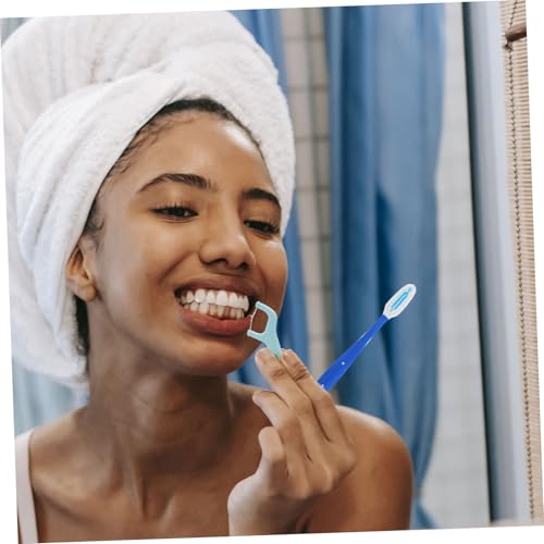 SOPOTUTU 10 Stück Teiliges Kurzgriff Zahnbürsten Antiselbstverletzung Sicherheitszahnbürsten aus Langlebigem Material für Insassen in Justizvollzugsanstalten Kliniken und Psychiatrischen – Bild 6