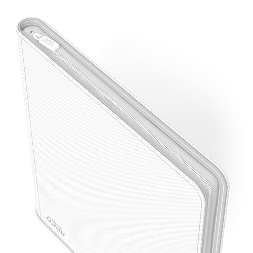 Image of Ultimate Guard Zipfolio 480 - 24 Pocket XenoSkin (Quadrow) White