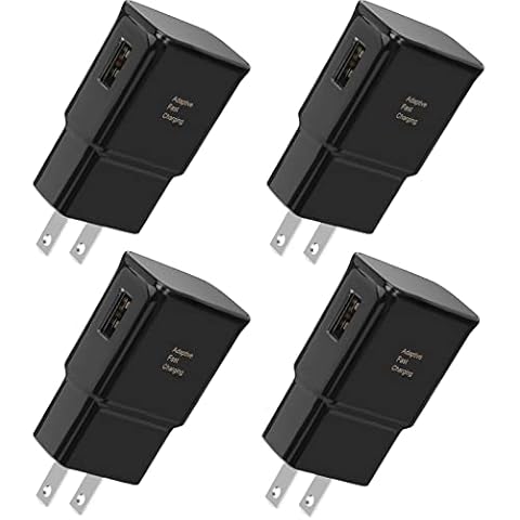 Adaptive Fast Charging Block USB Wall Charger for Samsung Galaxy and More Cover
