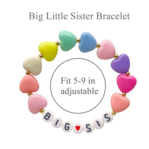 Image of Big Sister Gift - Big Sis Bracelet - Toddler Girls Jewelry - Sister Announcement