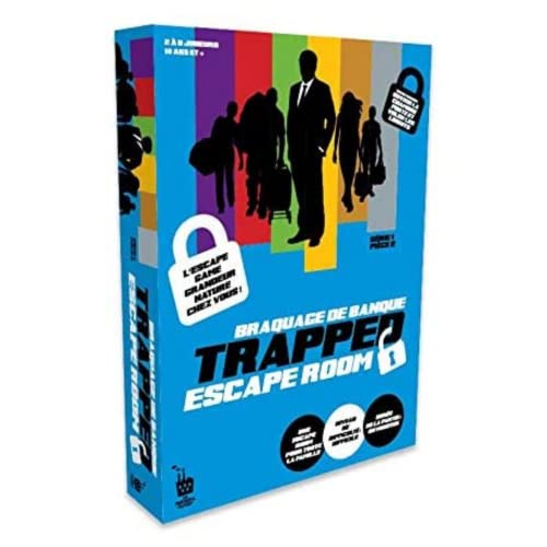 Dujardin - Trapped-Napad na bank (poziom trudny) - Gra ESCAPE Grandeur Nature at You, 41327, Wielokolorowy