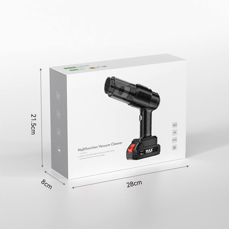 Image of Handheld Vacuum Cleaner with 3 Attachments & Blower for Wet & Dry Cleaning for Home /Office /Car /Keyboard /Travel /Sofa /Office (4 in 1 Vaccume)
