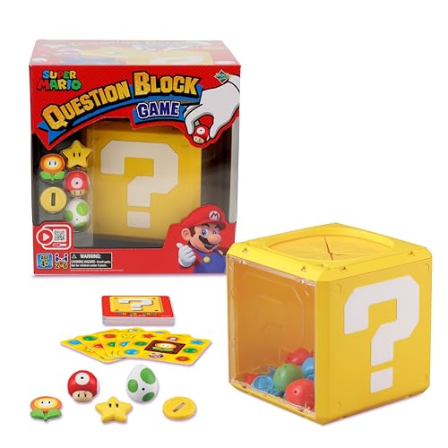Un entusiasmante gioco di società con il celebre Question Block di Super Mario, ricco di mistero e divertimento interattivo