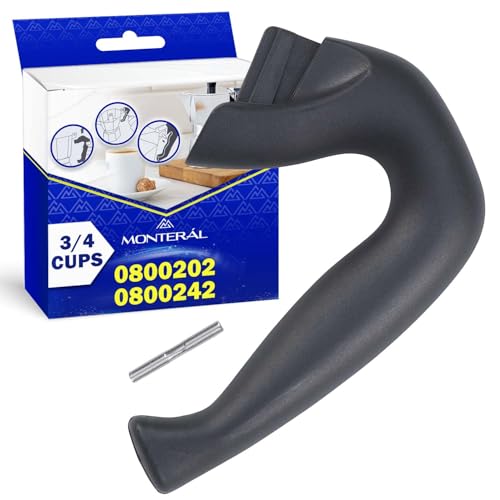 Poignée pour Cafetiere Italienne avec Axe avec Code Original 0800202 0800242 pour Bialetti Moka Express 3/4 de Tasse - Garantie de 10 Ans – MONTERAL