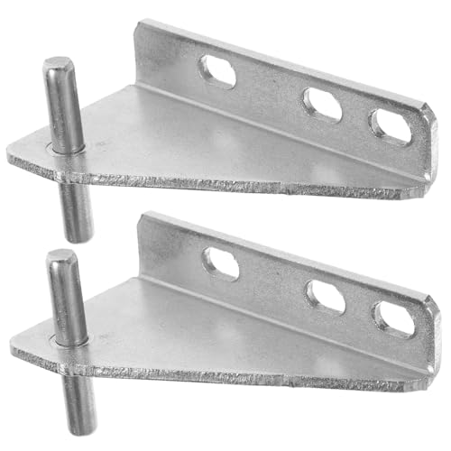 Hoement 2 piezas para Puerta de Congelador Inoxidable Recambio Frigorífico Compatible Resistente la Oxidación y Fácil Instalación para Reparación Heladeras y Congeladores Domésticos y