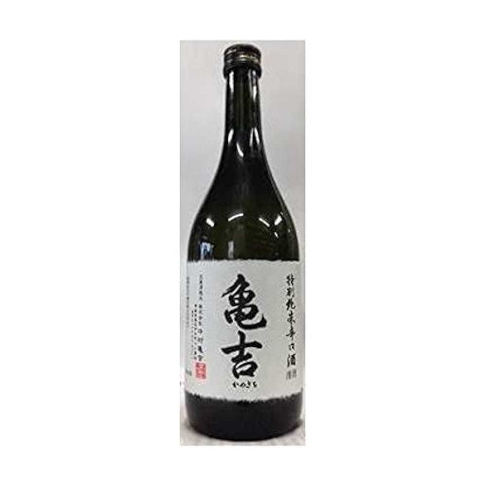 Amazon.co.jp: 亀吉 特別純米辛口酒 720ml : 食品・飲料・お酒