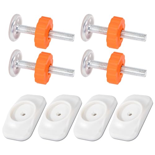 Tunejoy Bulloni Montati a Pressione per Cancelletto Bambini Protezione da Parete per Cancello di Sicurezza per Bambini M10