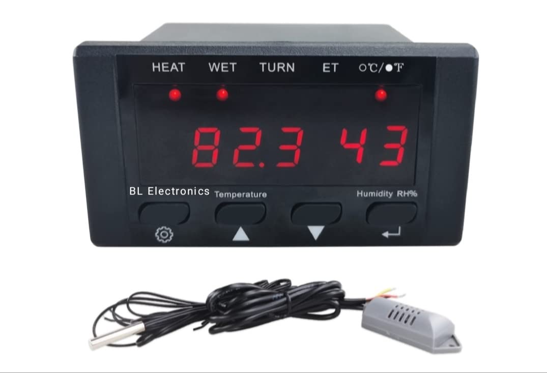 BL Electronics HT-10 Fully Automatic Digital Temperature, Humidity and Egg Incubator Controller Model-HT-10 (B0BFLWD3V6) Amazon Price History, Amazon Price Tracker
