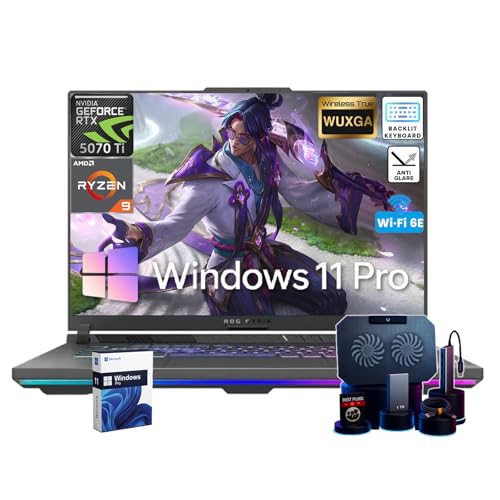 ASUS ROG Strix G16 Gaming Laptop with RTX 5070 Ti