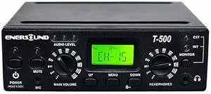 12 Best Multi-Channel RF Assistive Listening Systems for 2026 11 T-500 FM Multi-Channel Assistive Listening & Interpretation Transmitter 72-76 MHz