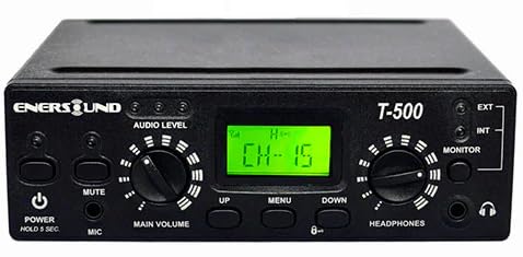 Enersound T-500-4 FM Assistive Listening Transmitter