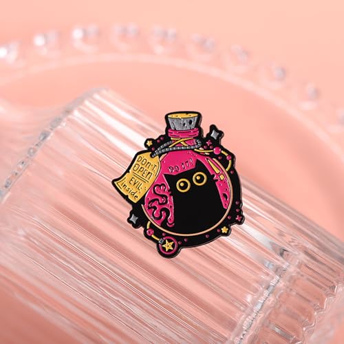 Image of Cute Enamel Pins Cartoon Lapel Pin Brooch Badge for Backpack Jackets Funny Tiger Pins for Gift Anime Enamel Pin for Clothing Hat Decoration