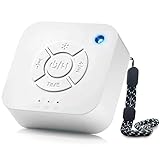Bammax White Noise Sound Machine for Sleeping Relaxation Sleep Sound Machine for Baby Adult Kid Natural Soothing Sound Sleep Therapy for Home Office Travel-Auto-Off Timer Memory Function