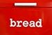 Juvale Vintage Stainless Steel Bread Box (Red 16.75 x 9 x 6.5 In)