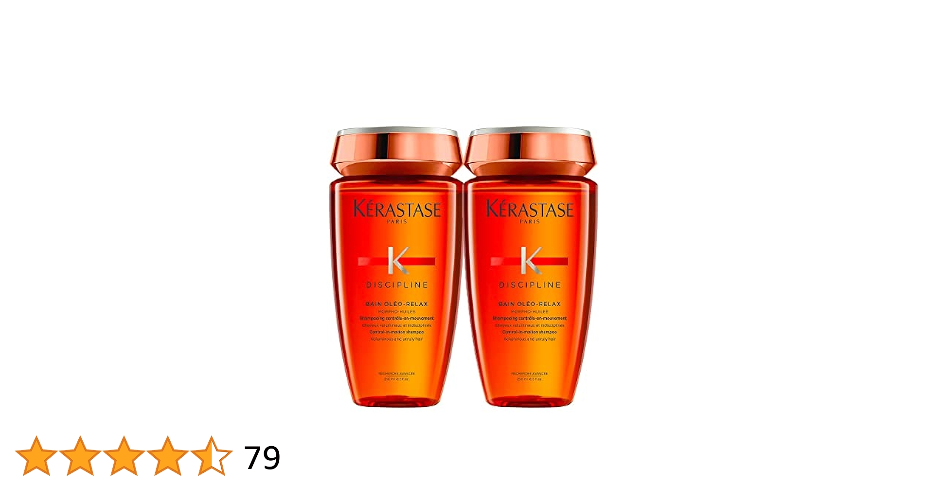 Kérastase Discipline Bain Oleo-Relax Shampoo 250 ml (Pack of