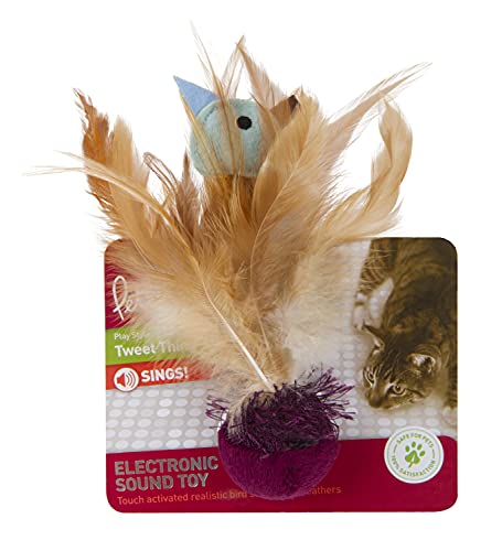 Petlinks Tweet Thing Electronic Sound Cat Toy, Battery Powered - Purple, One Size #TOP5
