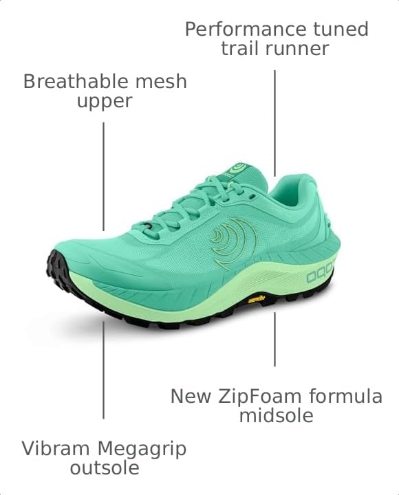 Image of Topo Athletic Men's MTN Racer 3 Comfortable Lightweight 5MM Drop Trail Running Shoes, Athletic Shoes for Trail Running