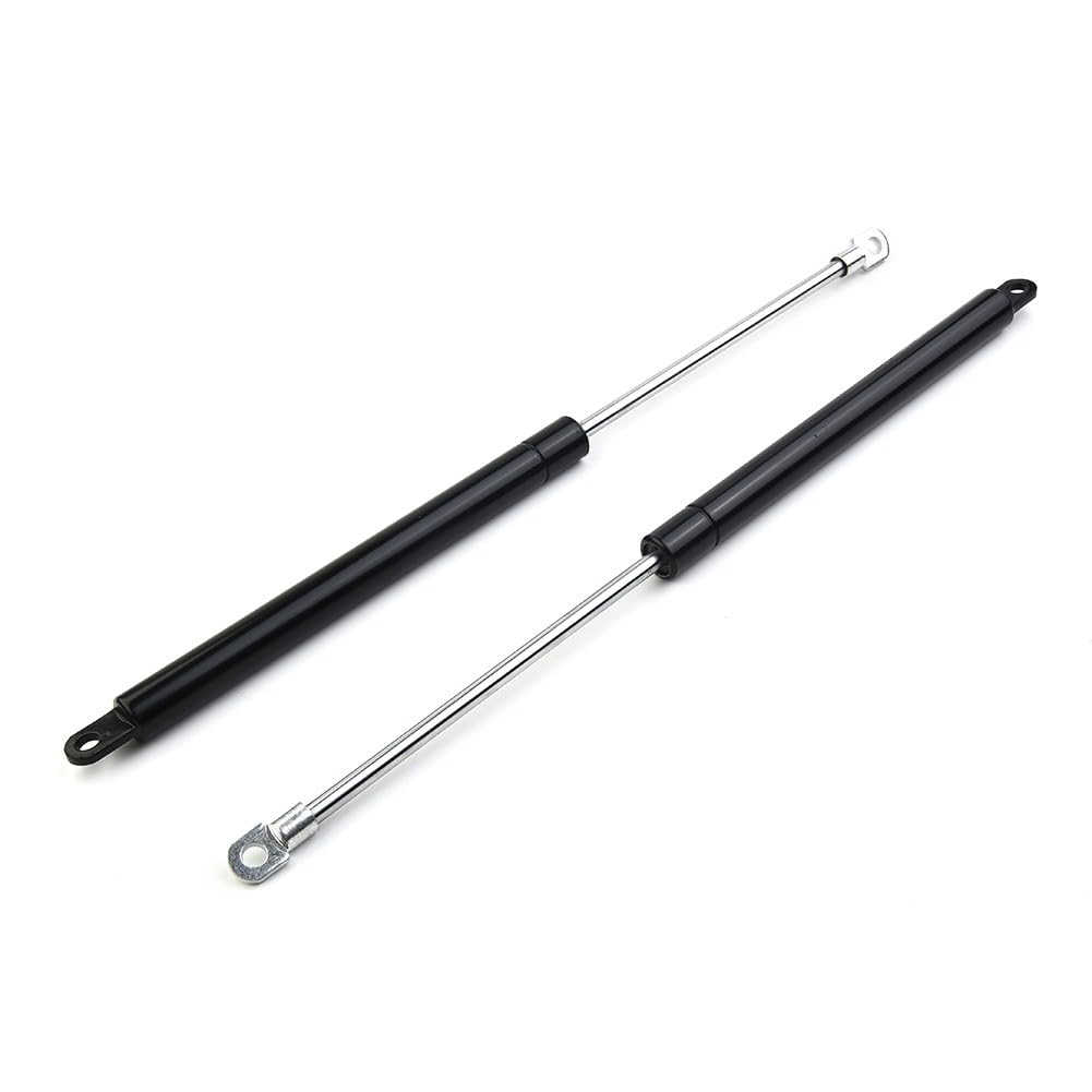 1 par de amortiguadores de gas de 340 mm para caravana, autocaravana, compatible con Seitz Dometic Heki 2 G4 12 140 1 330 AU11 AB07 40N M6 rosca negra — view 2