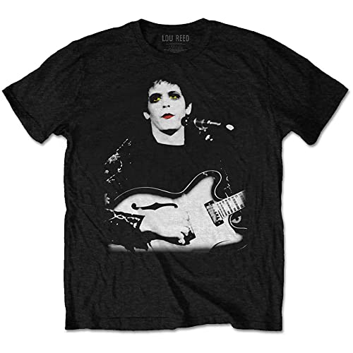 Photo de Lou Reed - T-shirt BLEACHED - Adulte (L) (Noir)