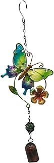 Yardwe 1Pc Sinos De Vento De Metal Decoração Retrô Decoração Japonesa Animal Antigo Carrilhão De Vento Anel Sino Carrilhão De Vento Sino De Vento Pendurado Sinos De Vento Pingente
