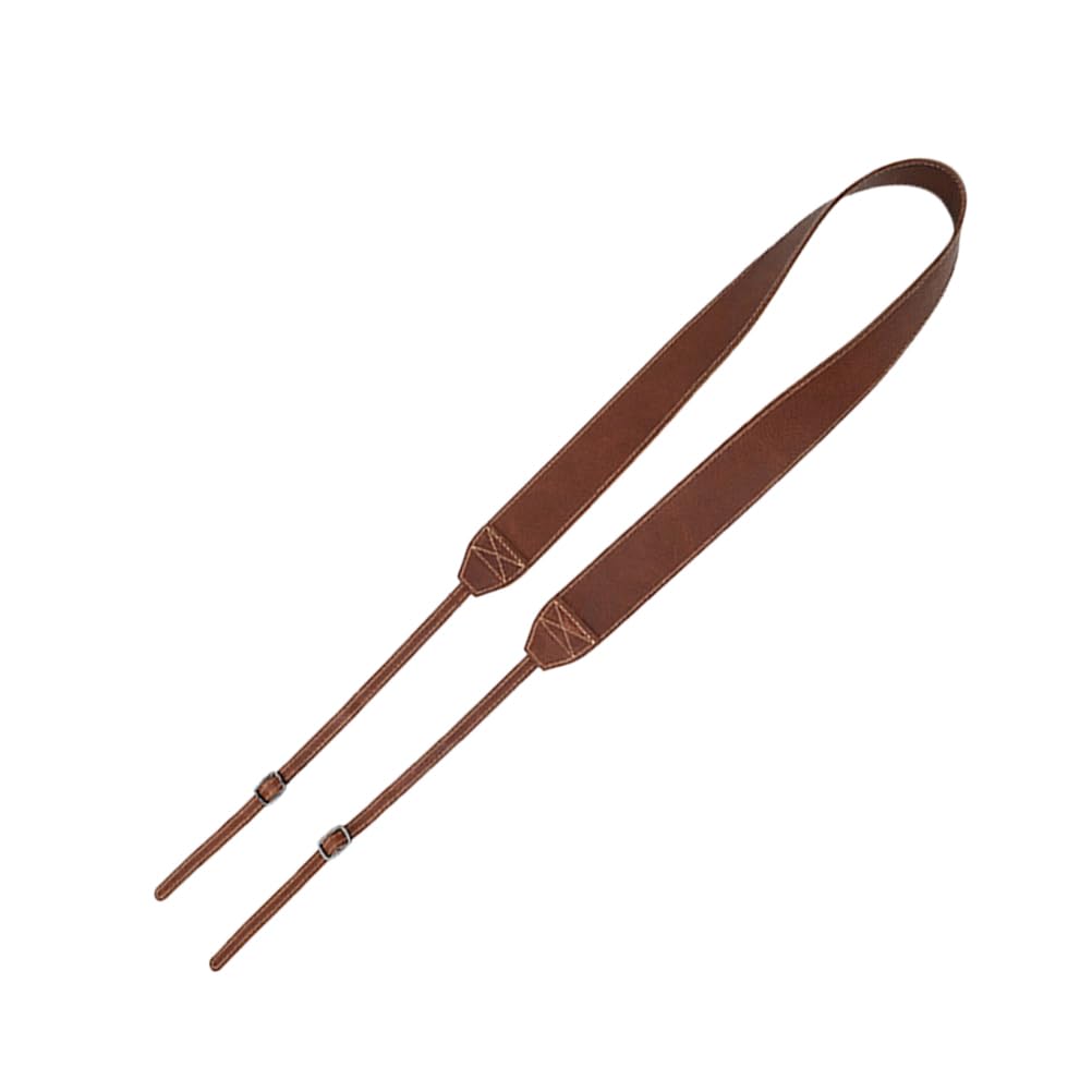 Correa de Hombro Ajustable y Resistente de Cuero Marrón, para Cámara