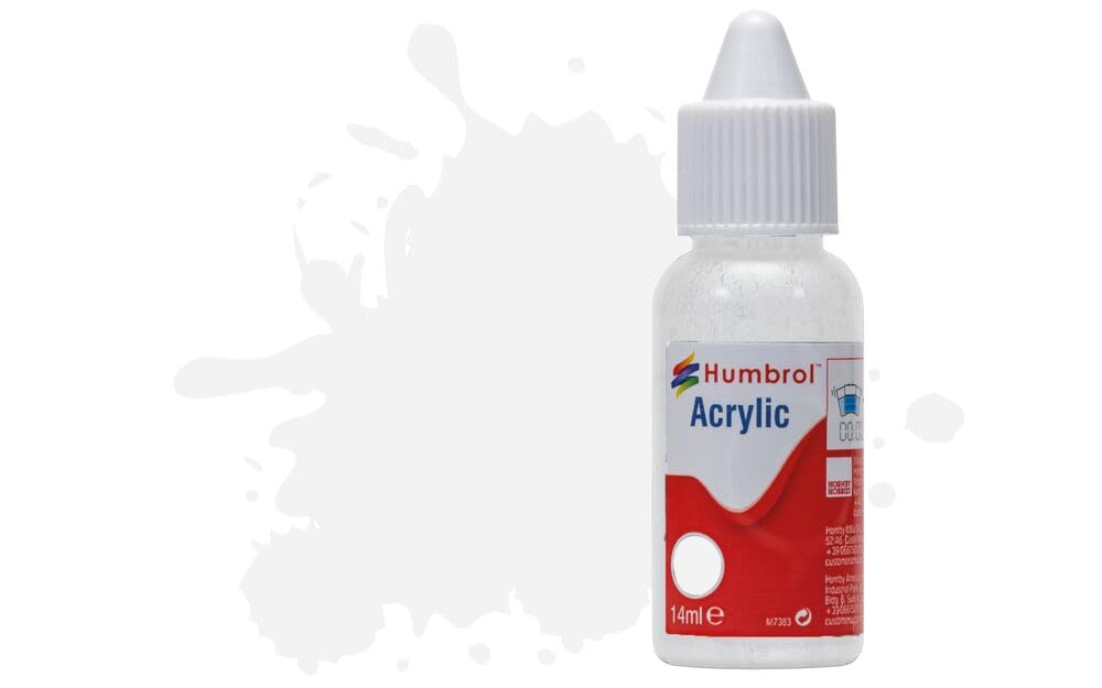 Humbrol Acrylic Paint No 49 Matt Varnish dropper bottle (DB0049)
