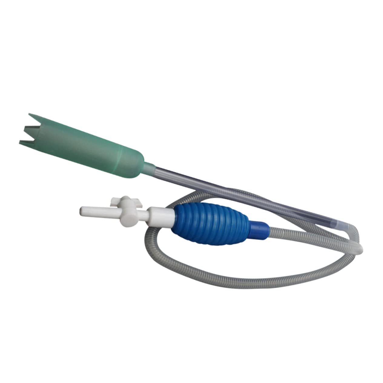 Sosoport Manual Fish Tank Water Changer Aquarium Tool Syphon Pump Change for Freshwater Tanks